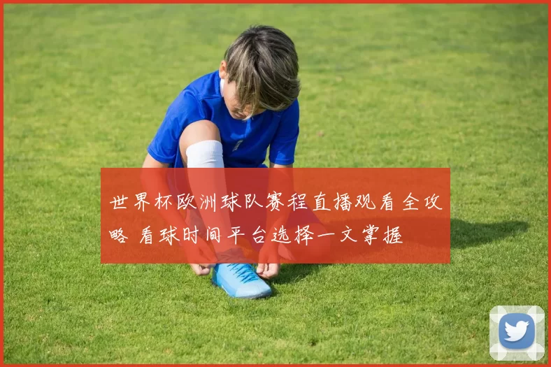 世界杯欧洲球队赛程直播观看全攻略 看球时间平台选择一文掌握