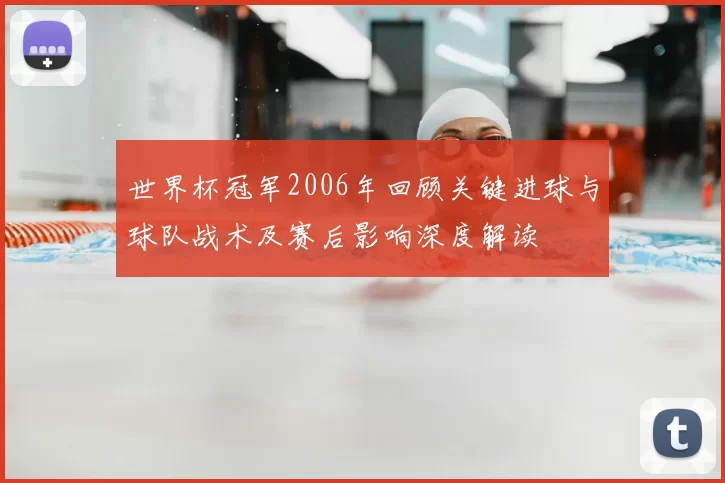 世界杯冠军2006年回顾关键进球与球队战术及赛后影响深度解读